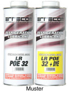 Öl LR-POE 22 Ester für Kompressoren, 1 l, Errecom