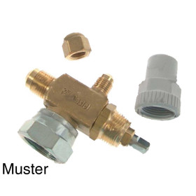 Rotalock valve connection castel 6320-4