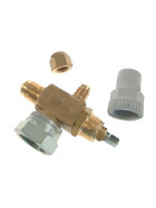 Rotalock valve connection castel 6320-3