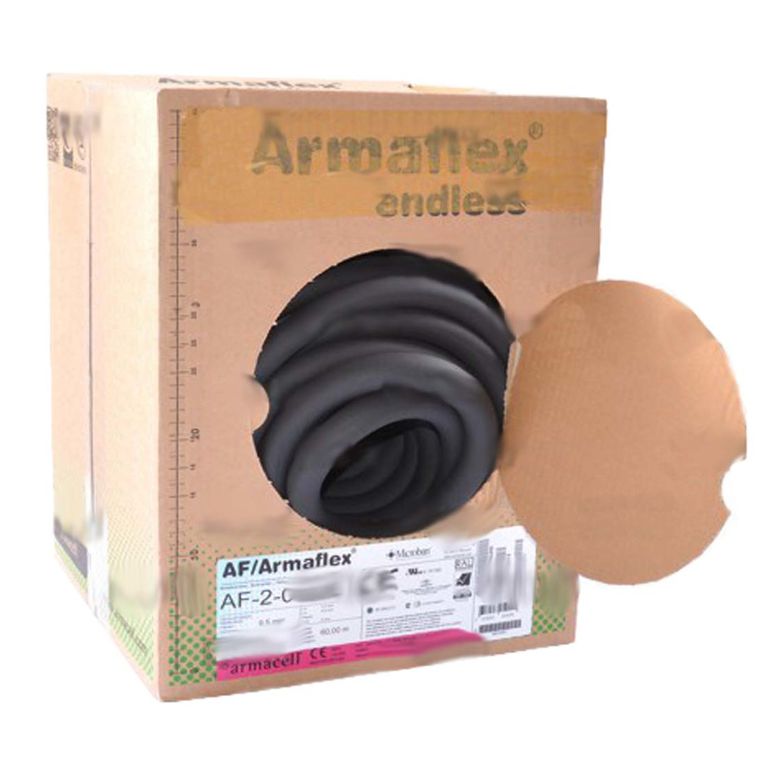 Isoliershophuber - 6 m² ARMAFLEX AF/E 19 mm Karton nicht selbstklebende  Isolierung Dämmung