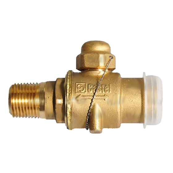 Ball shut off valve castel 3064-44