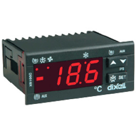 Elektronischer Regler Dixell XR 120 C, 230 V / 8 A, panel