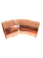 Copper bend 45 male-f 76mm