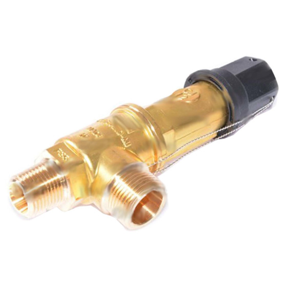Sicherheitsventil Castel 3030/44C200, Bördel 1/2" NPT, 20 bar