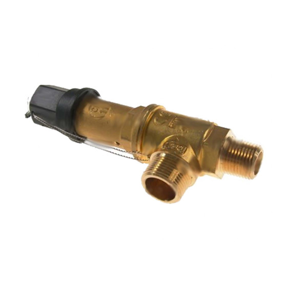 Sicherheitsventil Castel 3030/44C290, Bördel 1/2" NPT, 29 bar