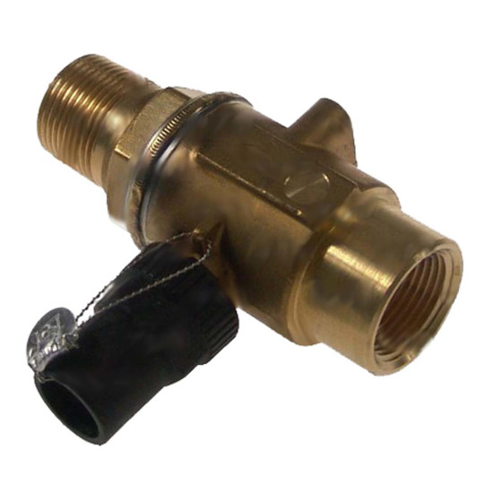 Ball shut off valve castel 3033-88