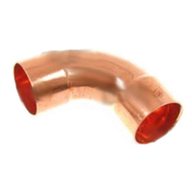 Kupfer Bogen 90° i/i 89mm