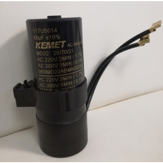Anlaufkondensator Danfoss Secop 60µF, 117U5014