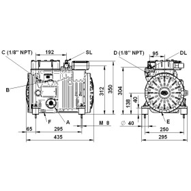 Compressor dorin h505cs-e