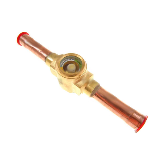 Schauglas mit Feuchtigkeitsanzeige Danfoss SGN 12s, 12mm ODF, Löt, 014-1130